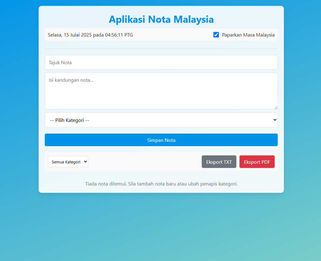 MyNotela – Tools Nota